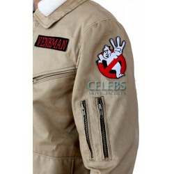 Ghostbusters Fur Cotton Jacket For Men's